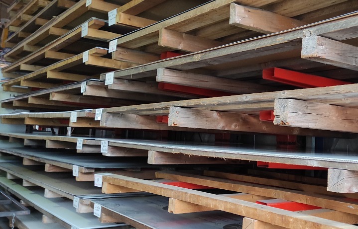 magazzino lamiere e coils